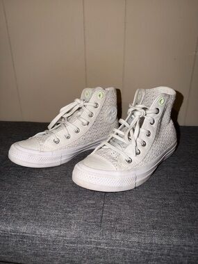 Converse Crochet High Top Sneakers